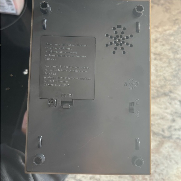 Fireside Santa Rotating Christmas Tree light Up Fireplace Straits trading EUC - Picture 5 of 6